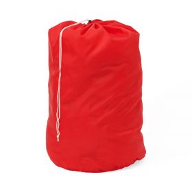 Nylon Hamper Bag with Drawcord, 18", Red, 2 Dozen