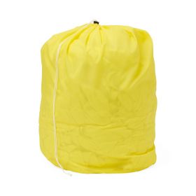 Nylon Hamper Bag with Drawcord, 25", Yellow, 2 Dozen