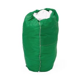 Nylon Hamper Bag with Flip Top and Elastic Closure, 18", Kelly Green, 2 Dozen