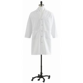 Men's Full Length Lab Coats-MDT14WHT34E