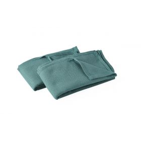 Sterile Disposable Deluxe OR Towel,Jade Green,17'' x 27'',4/Pack