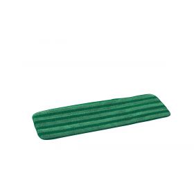 Microfiber Advantage Sweep Wet / Dry Mop Head, Green, 18"