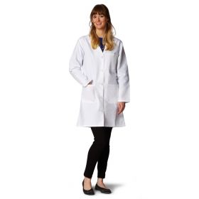 Ladies' Classic Staff Length Lab Coat MDT22WHT28E
