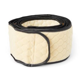 Wrap-around Belts with Hook-and-Loop Closure, Beige Fabric, X-Large, 121" Max. Length