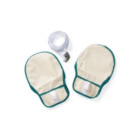 Cotton Hand Control Mitt Protector with Flexible Palm and Closed-End Design