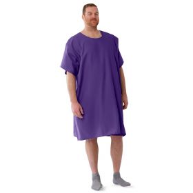3-Armhole Exam Gown, Purple, Size 10XL