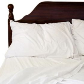 Percale Pillowcase, White, 42" x 36"