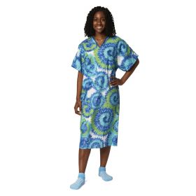 PolyBright IV Patient Gown, Teen, Tie Dye