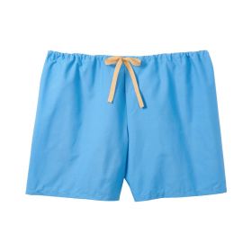 Drawstring Pajama Shorts, Light Blue, Size 3XL