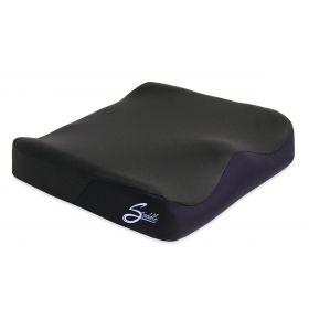 Saddle Zero Elevation Wheelchair Cushion with 3-D Gel Pack, 22" x 18"