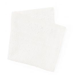 Basic 100% Cotton Washcloth, White, 12" x 12", 1 lb./Dz.