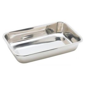 Stainless Steel Instrument Tray, 12-26/32" x 10-27/64" x 2"