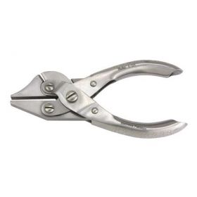 Double Action Wire Cutter and Pliers, Stainless Steel, 5"