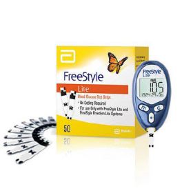 FreeStyle Lite Glucose Test Strips, 100/Box