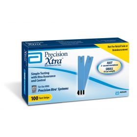 Precision Xtra Glucose Test Strips, 100-Pack