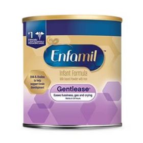 Enfamil Gentlease Formula Powder, 12.4 oz. Can , Case of 6 Cans