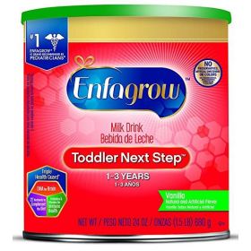 Enfagrow Next Step Powder Milk, Toddler, Vanilla, 24 oz.
