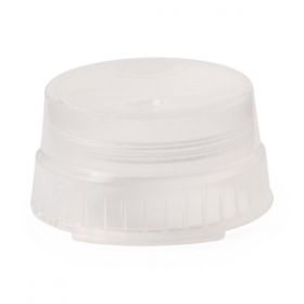 Polyethylene Snap-Style Test Tube Cap for 16 mm Tubes, Clear, 10, 000/Case