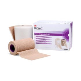 3M Coban 2 Two-Layer Compression System, Extra Long, 4"