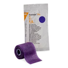 3M Scotchcast Plus Casting Tape 82002U, Purple, 2" x 4 yd.