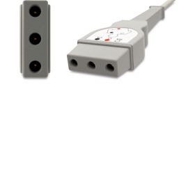 Yokemate LWS ECG Cable with Safety DIN Connector