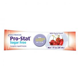 Pro-Stat Sugar-Free Liquid Protein Nutrition Supplement, Wild Cherry Punch, 1 oz.