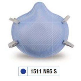 1500 Series N95 Particulate Respirator and Surgical Mask, Size S