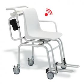 EMR-Capable Digital Chair Scale with Adjustable Armrests and Footrest and Plastic Seat, Weight Capacity 660 lb. (300 kg)