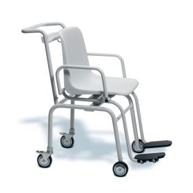 Digital Chair Scale with Fold-Up Armrests and Plastic Seat, Weight Capacity 440 lb. (200 kg)