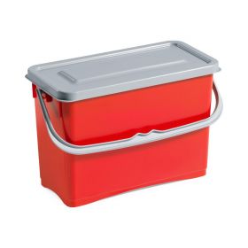 Bucket, Red, 2 gal.