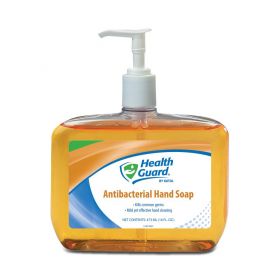 HealthGuard Blue Antibacterial Liquid Soap, 16 oz.