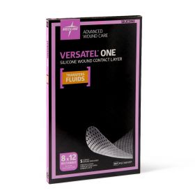 Versatel One Silicone Wound Contact Layer Dressing, 8" x 12", in Educational Packaging