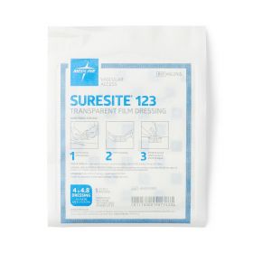 Suresite123 Transparent Dressing, 4" x 4.8"