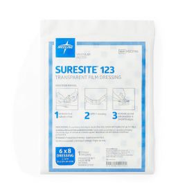 Suresite123 Transparent Dressing, 6" x 8"