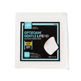 Optifoam Gentle Lite Foam Dressing, 4" x 4" MSC2944NBH