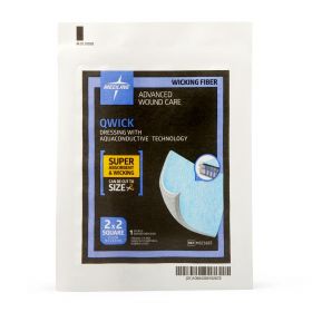 Qwick Nonadhesive Dressing with Aquaconductive Technology, 2" x 2" MSC5822H