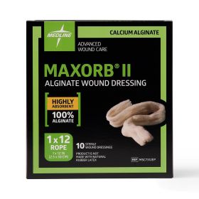 Maxorb II Alginate Dressings, 1" x 12" Rope, in Educational Packaging