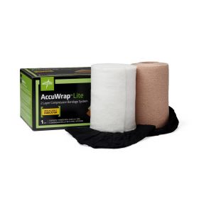 AccuWrap Lite 2-Layer Compression Bandage System, 20-30 mmHg