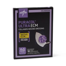 Puracol Ultra ECM Collagen Wound Dressing, 4" x 5"