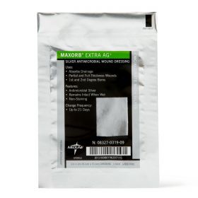 Maxorb Extra Ag+ CMC / Alginate Dressings, 2" x 2", in Educational Packaging