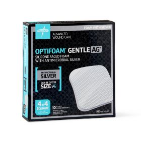 Optifoam Gentle Silicone-Faced Foam with Antimicrobial Silver MSC9544EPZ