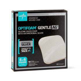 Optifoam Gentle Silicone-Faced Foam with Antimicrobial Silver MSC9566EPZ