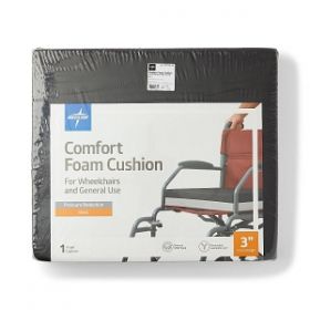 Comfort Foam Cushion for Wheelchair, 18" x 16"