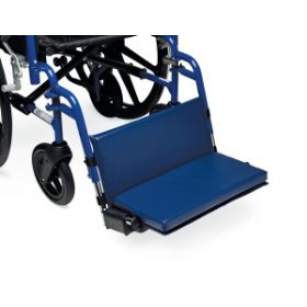Wheelchair Footrest, 250 lb. Weight Capacity, 18" with 1" Block