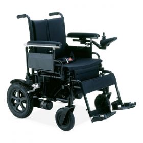 Cirrus Plus HD Power Wheelchair with Flip-Back Arms, 22"