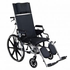 Viper Plus Reclining Wheelchair with Full-Length Arms, 20" W