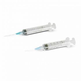 Syringe with Cap, No Needle, Luer Lock, Sterile, 3 mL