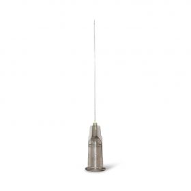 Regular Bevel Hypodermic Needle with Gray Hub, 27G x 1-1/2"