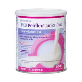 PKU Periflex Junior Plus Oral Supplement, Berry, 400 g. Can