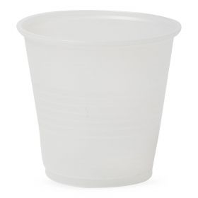 Translucent Plastic Disposable Drinking Cup, 3.5 oz.